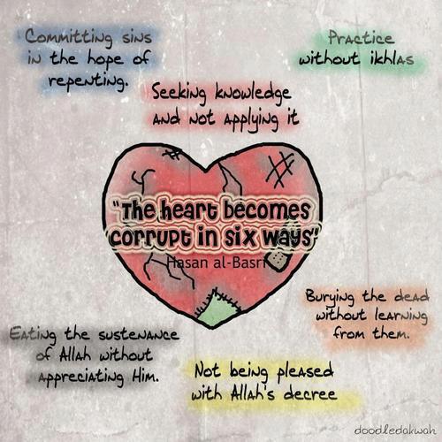 6 things that corrupt the heart