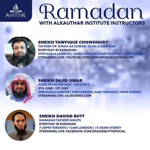 Ramadan with Alkauthar Instructors