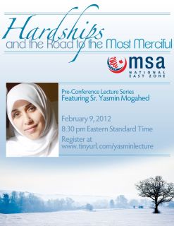 Free Webinar: Hardships & the Road to the Most Merciful by Yasmin Mogahed