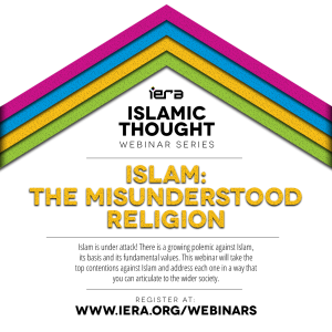Webinar – Islam: The Misunderstood Religion