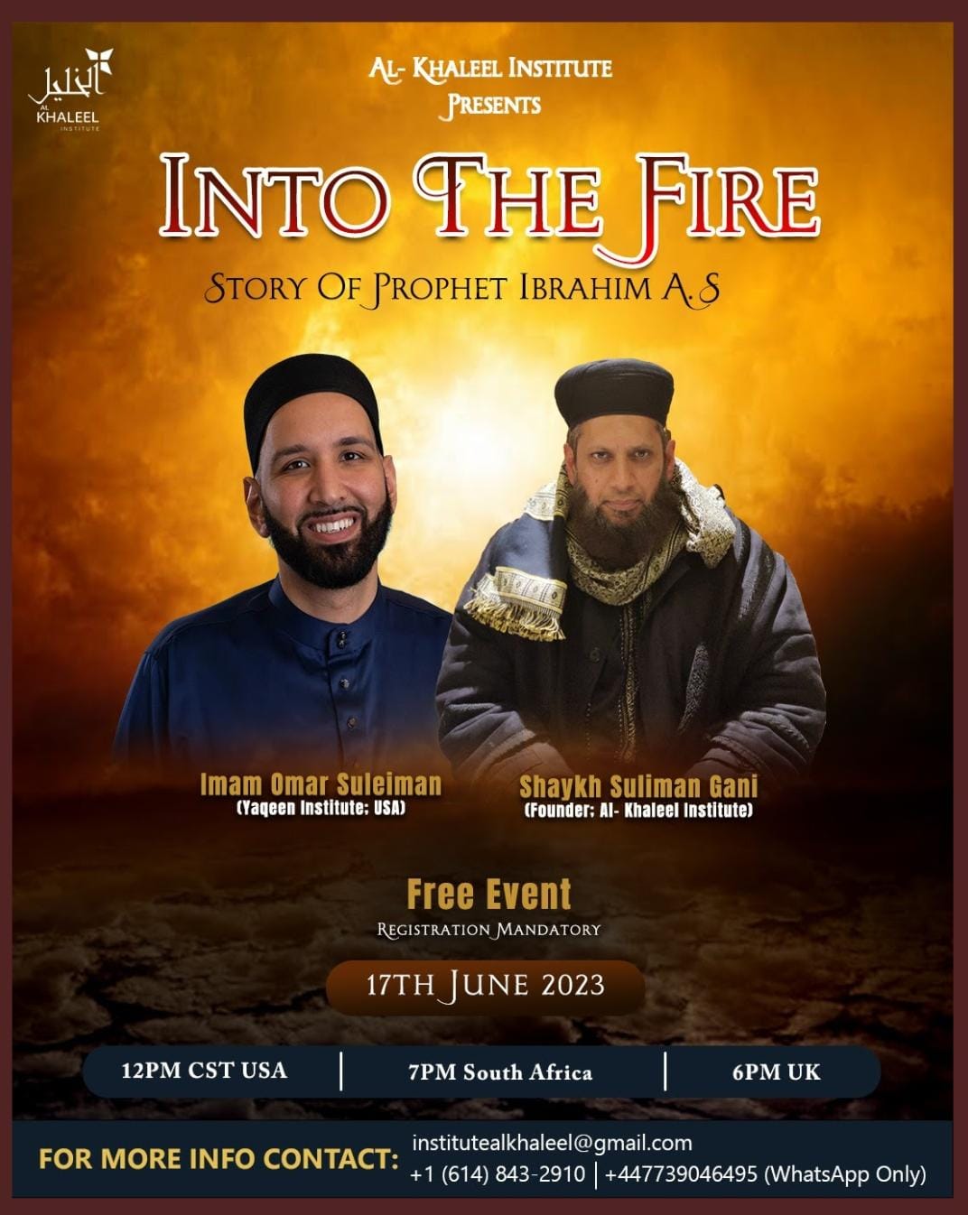 Into the Fire-  The Story & Legacy of Prophet Ibrahim (AS)
